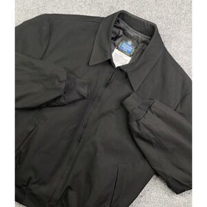 Neptune Garment Co Jacket Men's 50 Black Bomber Military Wool Thinsulate